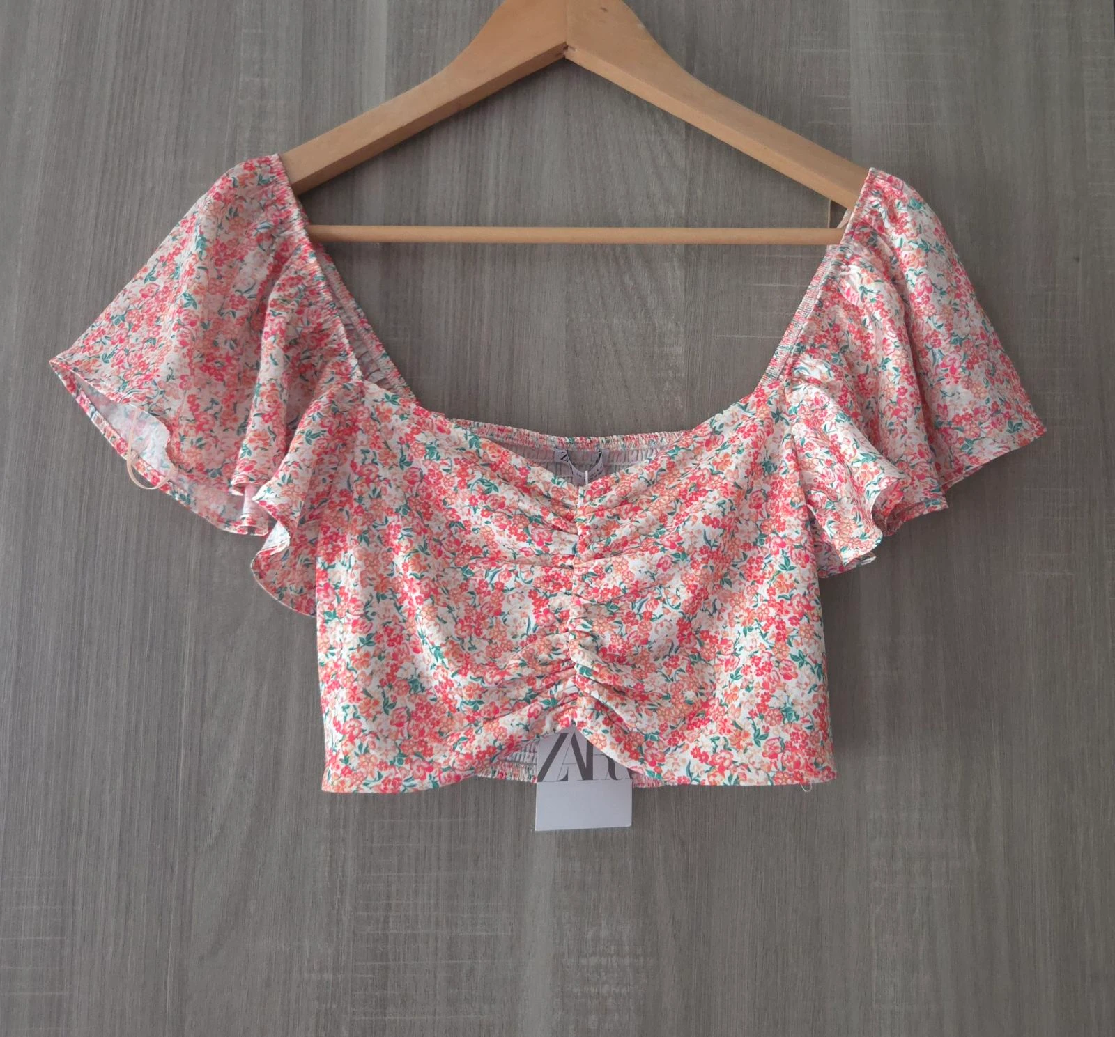Tee court zara 
